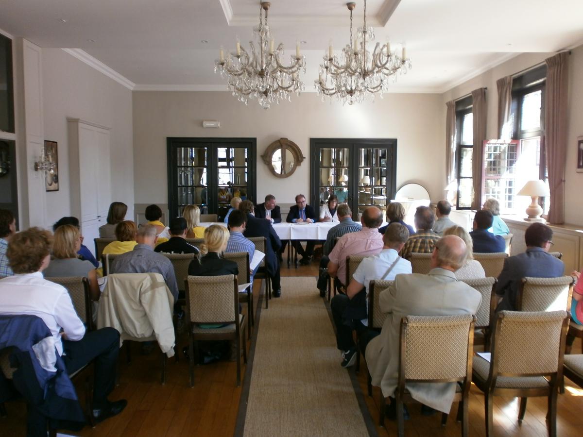 Persconferentie voorstelling programma Aalst