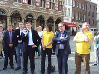 Bezoek Bart De Wever aan Aalst!