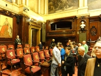 Bezoek Vlaams Parlement, Kamer en Senaat.