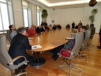 Bezoek Vlaams Parlement, Kamer en Senaat.